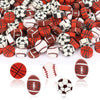JUNEBRUSHS 150Pcs Football Erasers Mini Erasers for Kids Bulk Novelty Sports Pencil Erasers for Student Classroom Prizes Homewor