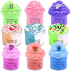 9 Pack Slime Kit with 6 Butter Slime and 3 Cloud Slime Soft and Non-Sticky DIY Surprise Toy Party Favor for Girls and Boys Birthday Gift Stress Relief Toy
