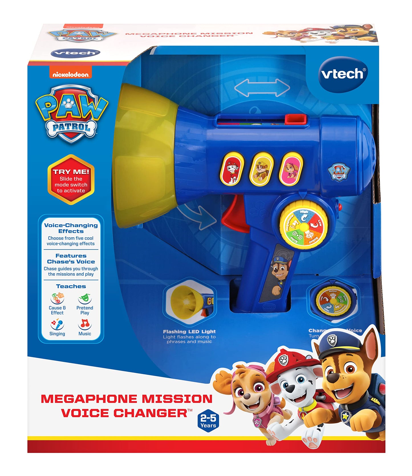 Vtech Paw Patrol Megaphone Mission Voice Changer, Blue