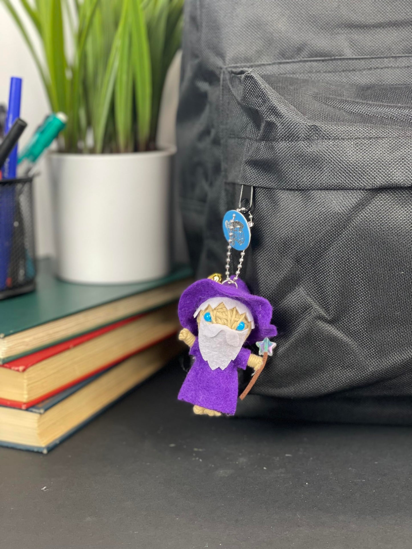 Watchover Voodoo 3-Inch The Wiz Keychain - Handcrafted Gift To Bring Good Luck And Positivity Everywhere You Go