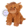 Suzzipals Highland Cow Stuffed Animal, Heating Pad Microwavable Stuffed Animal, Highland Cow Stuffed Animals Cute Stuff Cute Plu