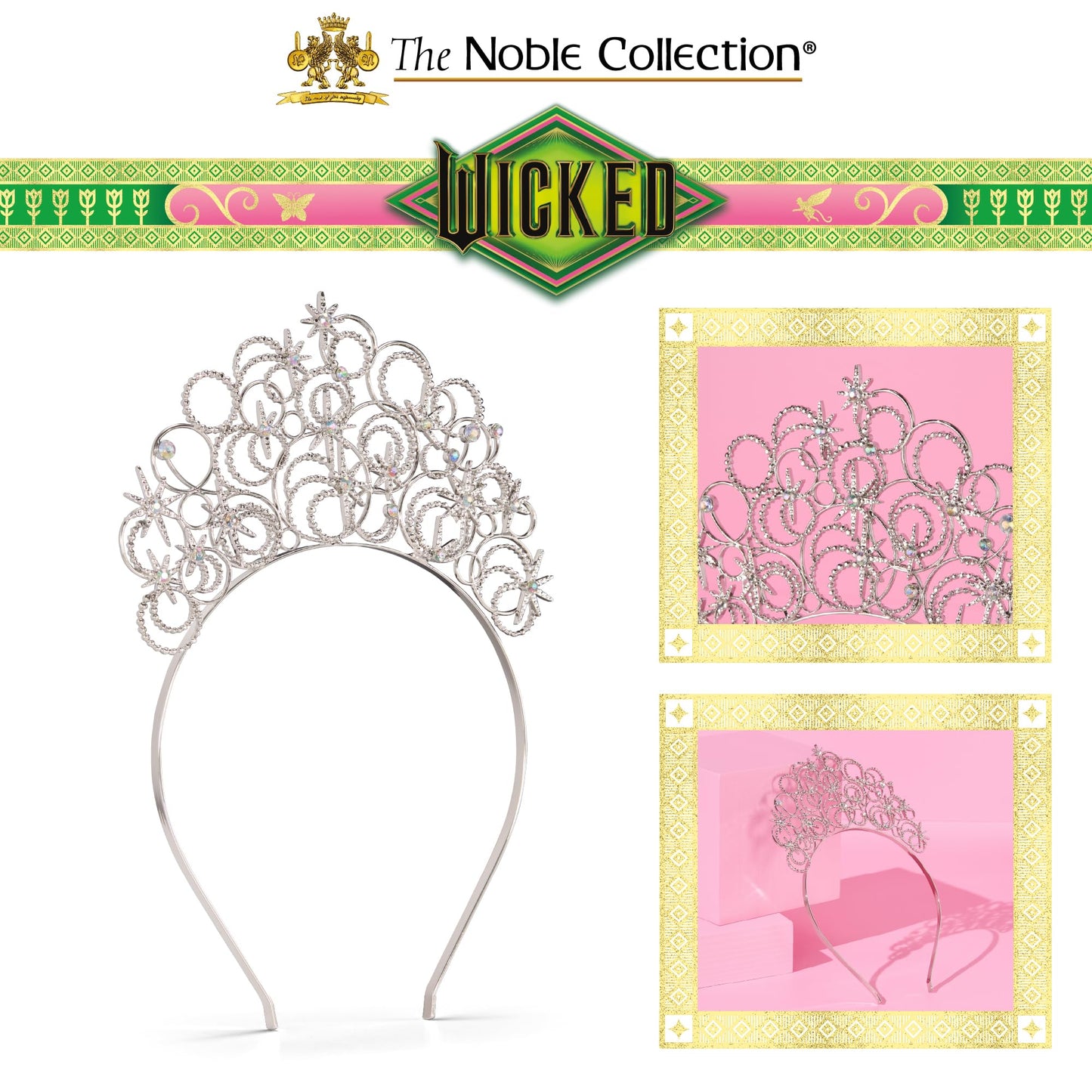 The Noble Collection Glinda'S Bubble Tiara - Youth Size