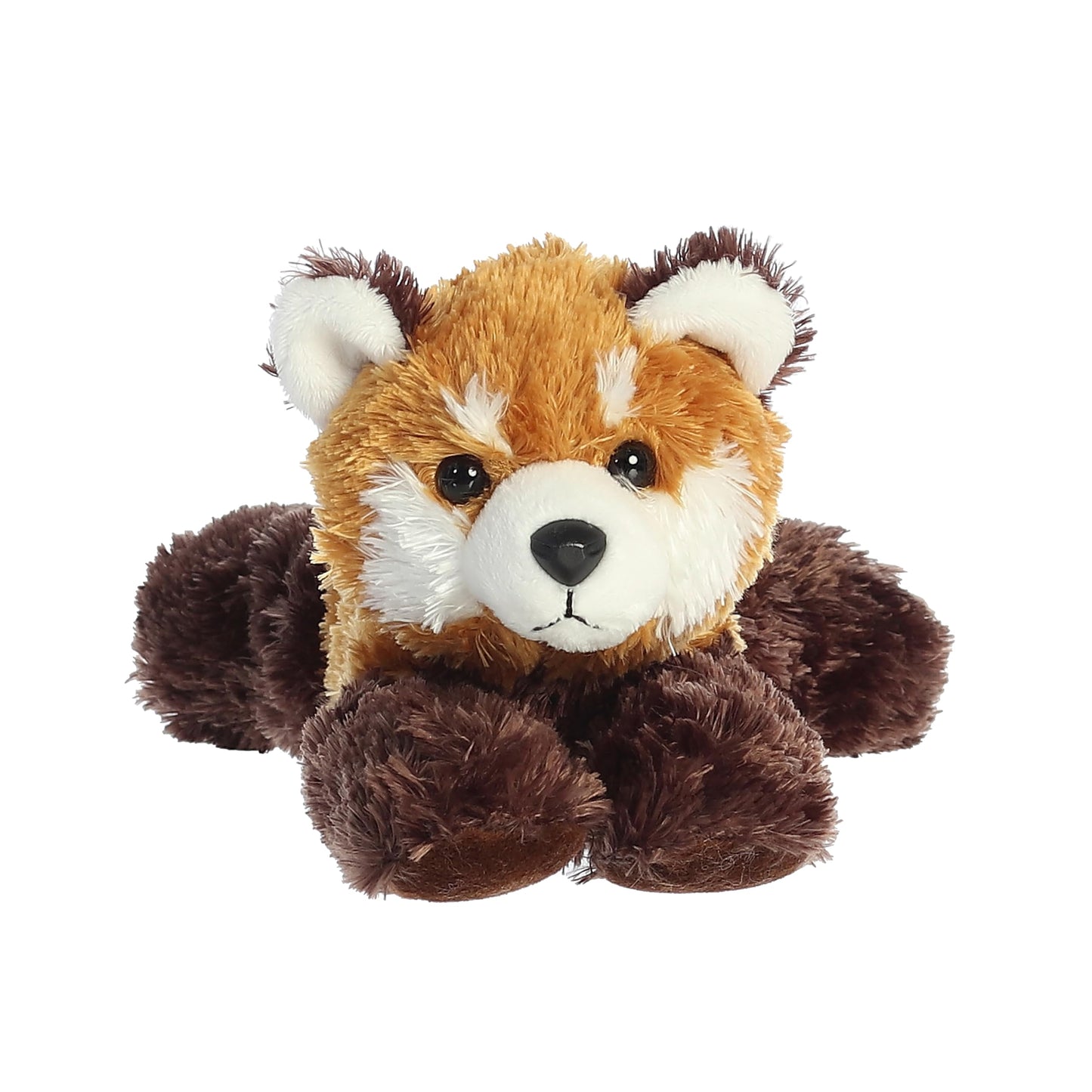 Aurora® Adorable Mini Flopsie™ Red Panda Stuffed Animal - Playful Ease - Timeless Companions - Orange 8 Inches