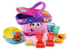 LeapFrog Shapes and Sharing Picnic Basket, 14 pcs, Multicolor, Plastic, 7.66 x 6.50 x 10.00", Model 80-19171E