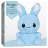 Warm Pals - Bippsy Bunny - 1.5Lbs - Cozy Microwavable Lavender Scented Plush Toys - Heated Stuffed Animal - Heatable Coolable Be