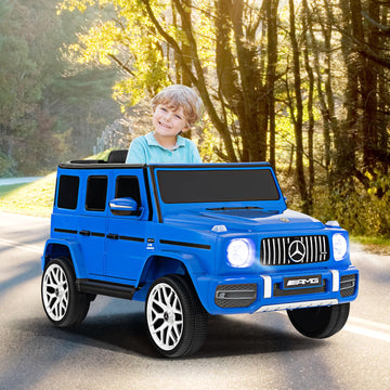 Infans Licensed Mercedes Benz G63 Kids Ride On Car, 12V Electric Vehicle With Remote Control, Double Open Doors, Music, Bluetoot