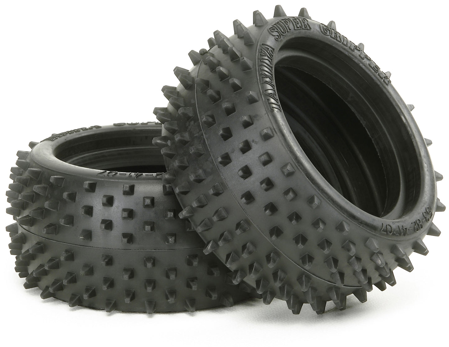 TAMIYA 300053084 Square Spike Rear Buggy Tyre 60/29 Set of 2