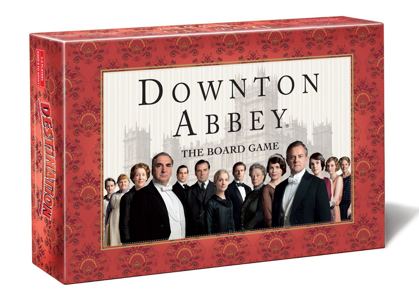 EVEREST TOYS Downton Abbey Board Game - Red, Cardboard, Model EVE13001