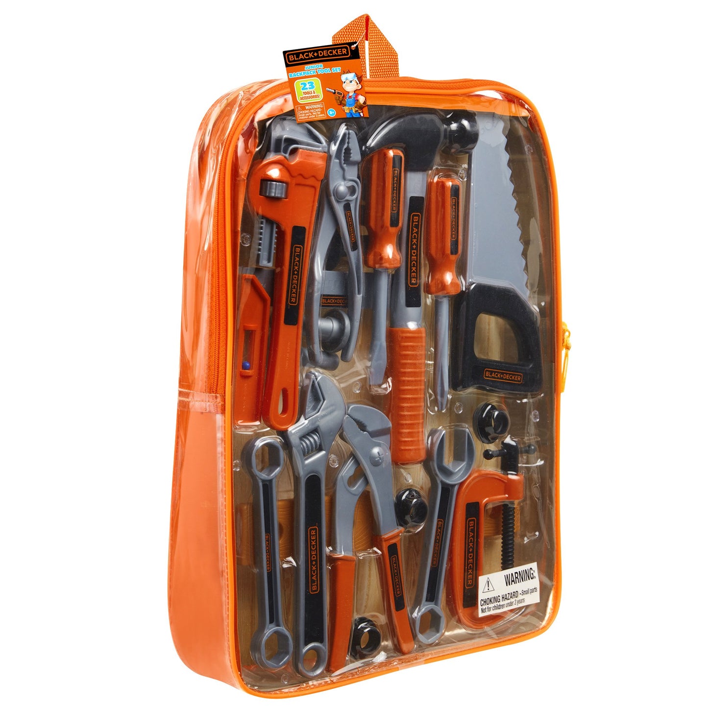 Black + Decker Jr. 23 Piece Backpack Set