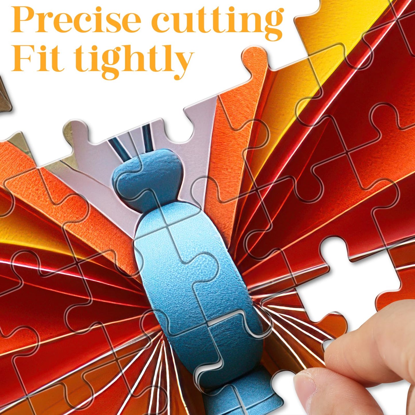 1000 Piece Puzzle for mature-themeds Butterfly Noctilucous Jigsaw Puzzles - Challenging 3D Puzzles Stunning Flower Art Wall Decor Gift for mature-themed Puzzle Lovers (27.5x19.6 Inch)