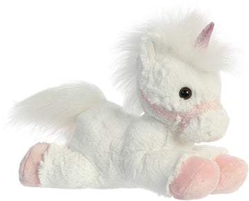 Breyer Aurora® Exquisite Unicorn Stuffed Animal - Realistic Detailing - Imaginative Play - Pink And White 11 Inches