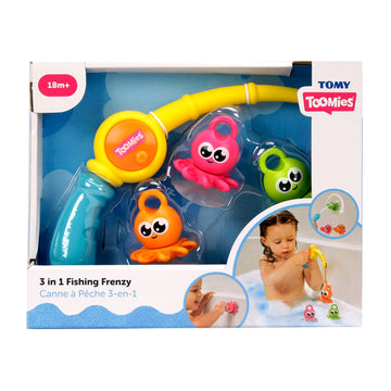 Toomies Tomy Spin & Splash Octopals Toddler Bath Toy You Pour And They Spin & Splash