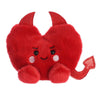Aurora® Palm Pals™ Klaus Heart™ Stuffed Animal - Pocket-Sized, Red, 5 Inches, Collectible Polyester Fun