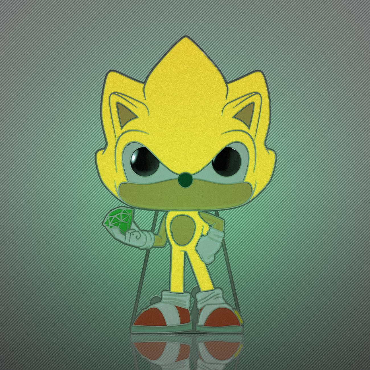 Funko Pop! Pin: Sonic The Hedgehog - Super Sonic Glow In The Dark