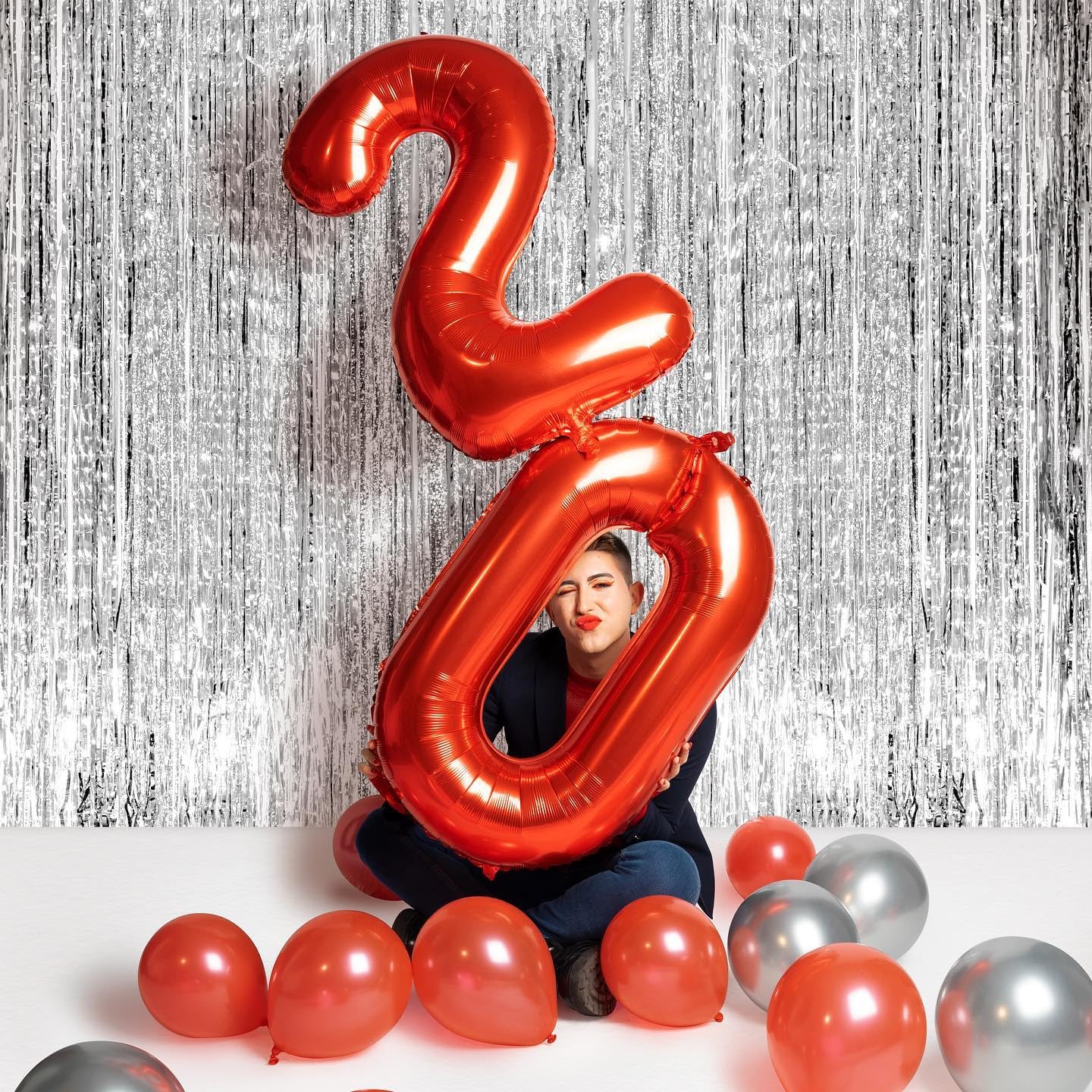 18 Balloon Number, Red Number 18Th Birthday Balloons 40 Inch, 18 Years Old Red Birthday Decorations For Boys Girls, 18Th Anniver