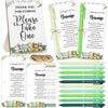 Sintuff 50 Set Baby Shower Favors for Guest 1 Thank for Coming Sign 50 Baby Ballpoint Pens 50 Thank Tags with Twine Baby Shower