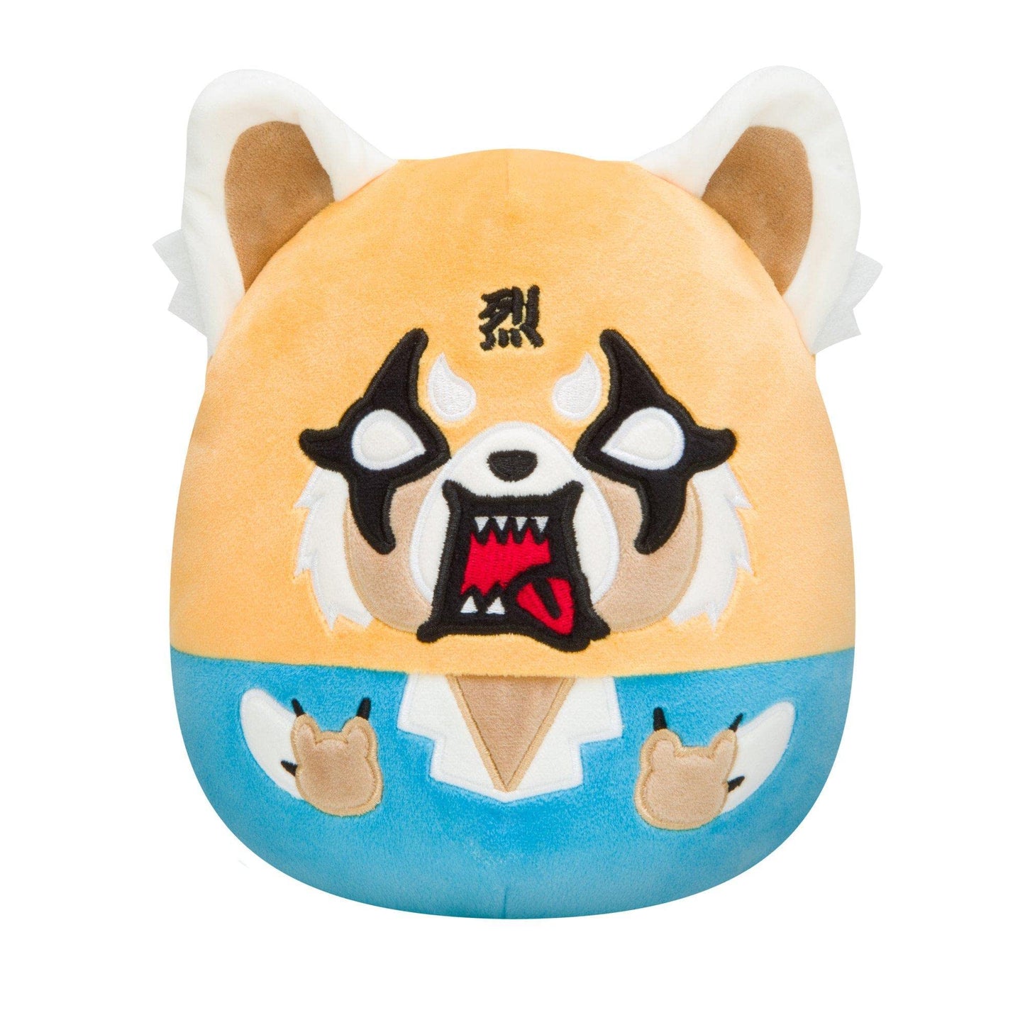 Squishmallow Official Kellytoy Sanrio Squad Squishy Stuffed Plush Toy Animal (Aggretsuko (Rage), 6.5 Inch)