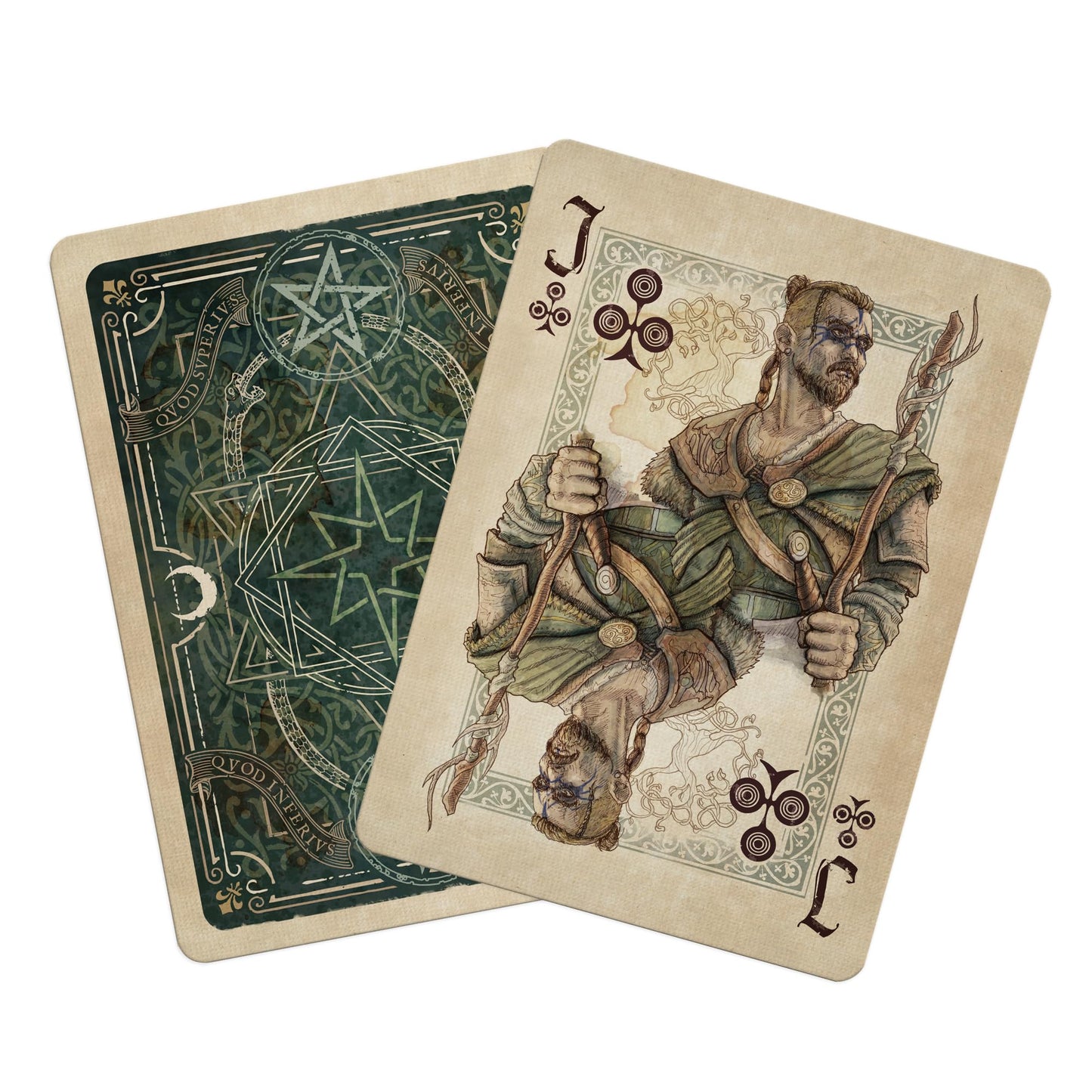 Bicycle Wizards, Witches & Warlocks Playing Cards | Magical Collectible Deck | Premium Quality Cards