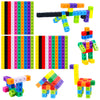 Spritegru 300Pcs Math Linking Cubes, Math Cubes Manipulative Connecting And Counting Snap Blocks For Early Math And Construction