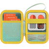 Lebakort Hard Case Compatible with Yoto Mini Kids Audio Music Player Children Speaker Plays Audiobook Cards Radio (Light Green+