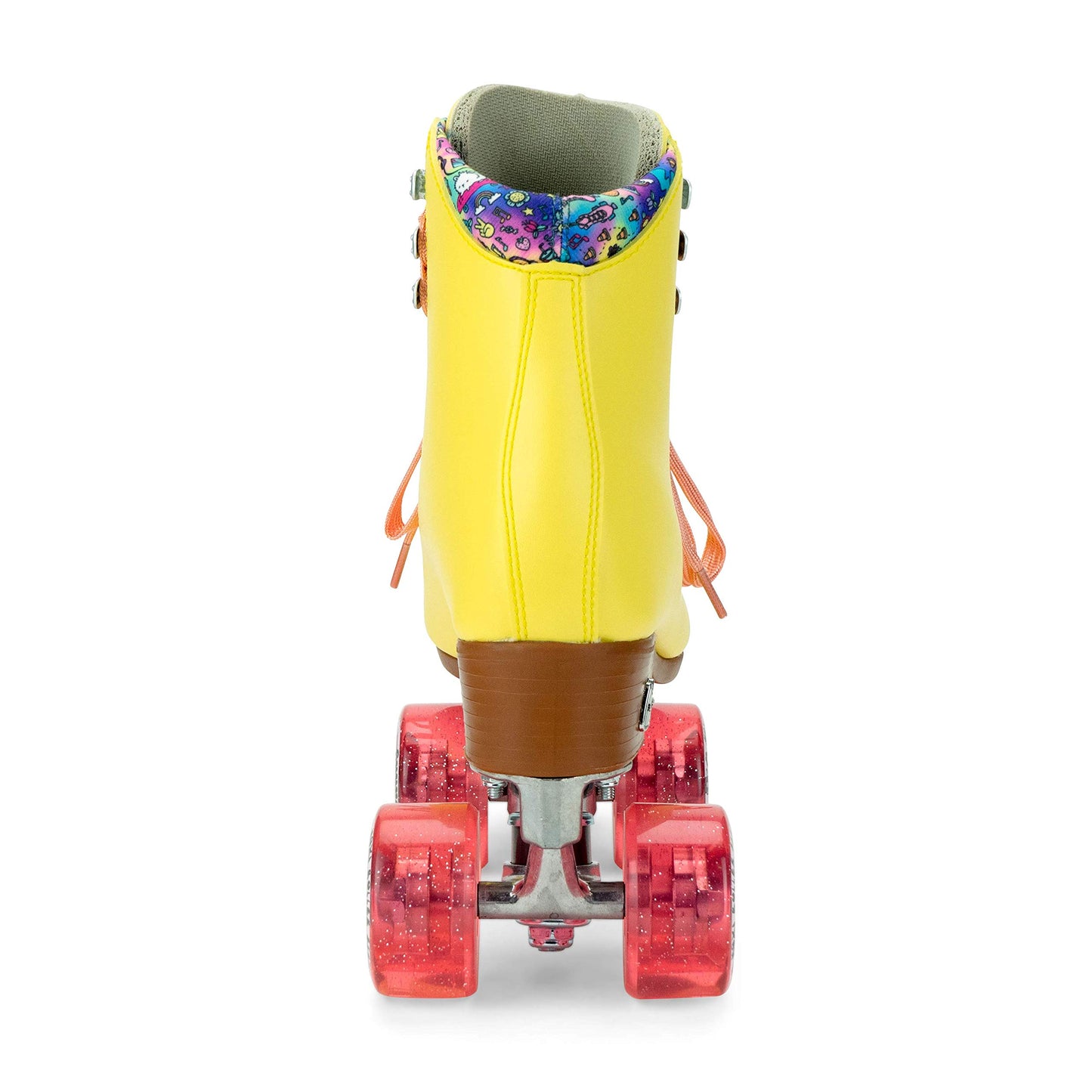 Moxi Beach Bunny Roller Skates - Fashionable Womens Roller Skates | Strawberry Lemonade | Size 4