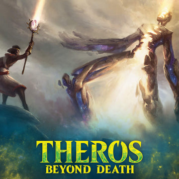 Magic: The Gathering Theros Beyond Death Deckbuilders Toolkit | 4 Assorted Booster Packs | Plus 125 Cards | Deck Builders Guide