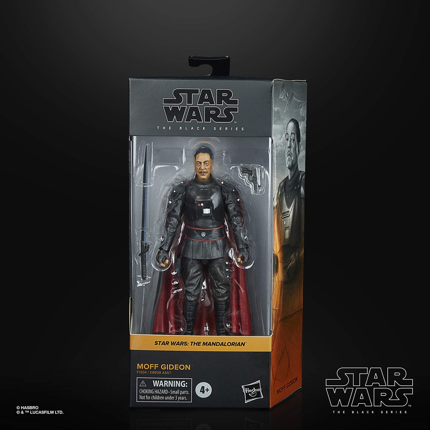 Star Wars The Black Series Moff Gideon Toy 6-Inch Scale The Mandalorian Collectible Action Figure, Toys For Kids Ages 4 And Up