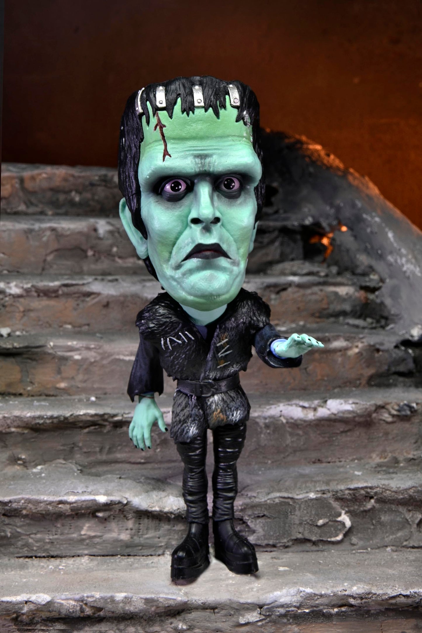 Neca Rob Zombie’S The Munsters – Stylized Figures - Little Big Head 3-Pack