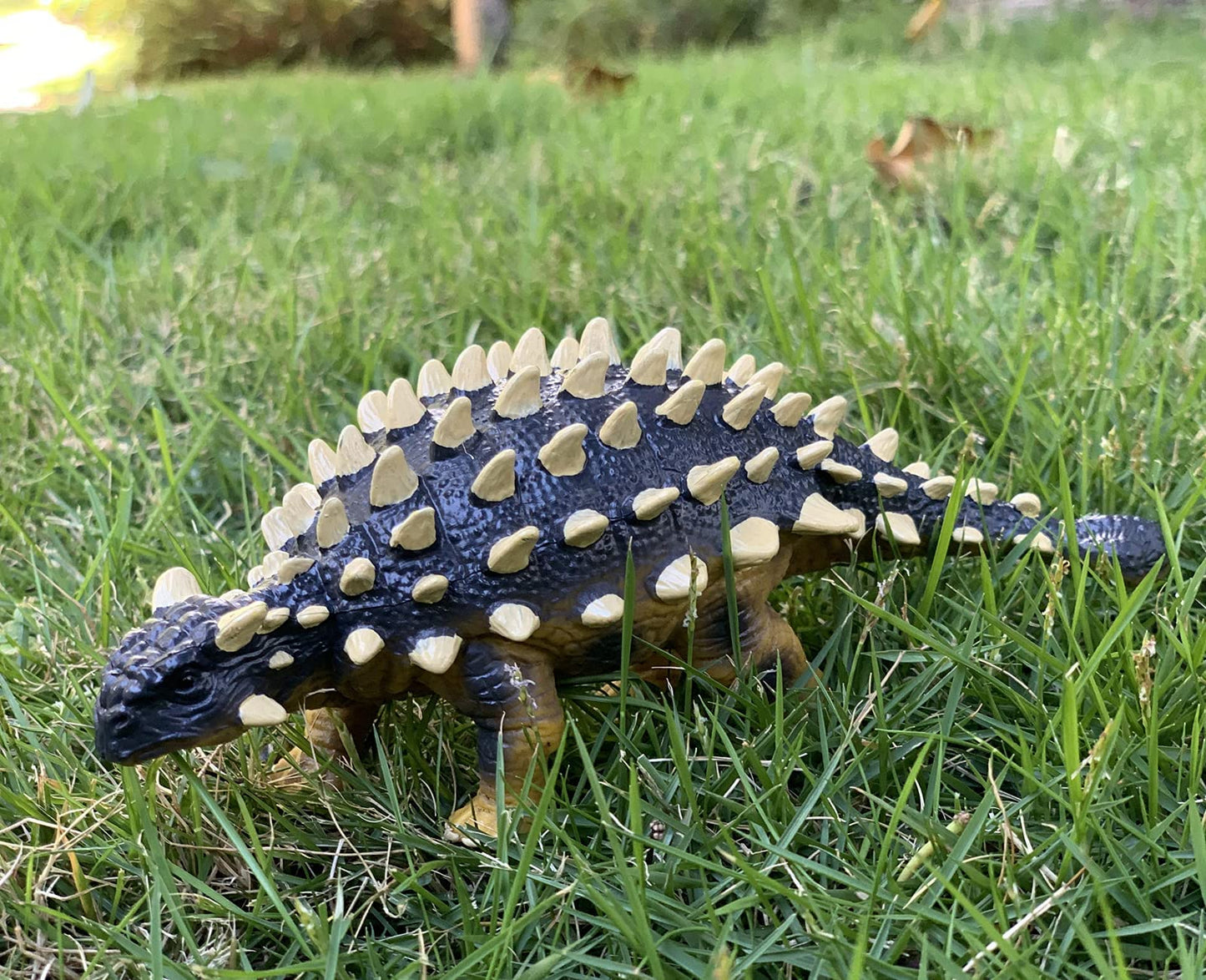 Gemini&Genius Ankylosaurus Dinosaur Toys, Ankylosaurus Figurine, Great Creative Play Gift, Collection, Cake Topper, Role-Play, S