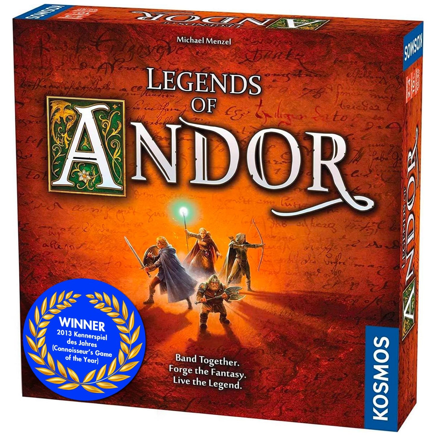 Legends Of Andor Board Game | Cooperative Strategy Adventure Game By Kosmos | Spiel Des Jahres Kennerspiel Winner