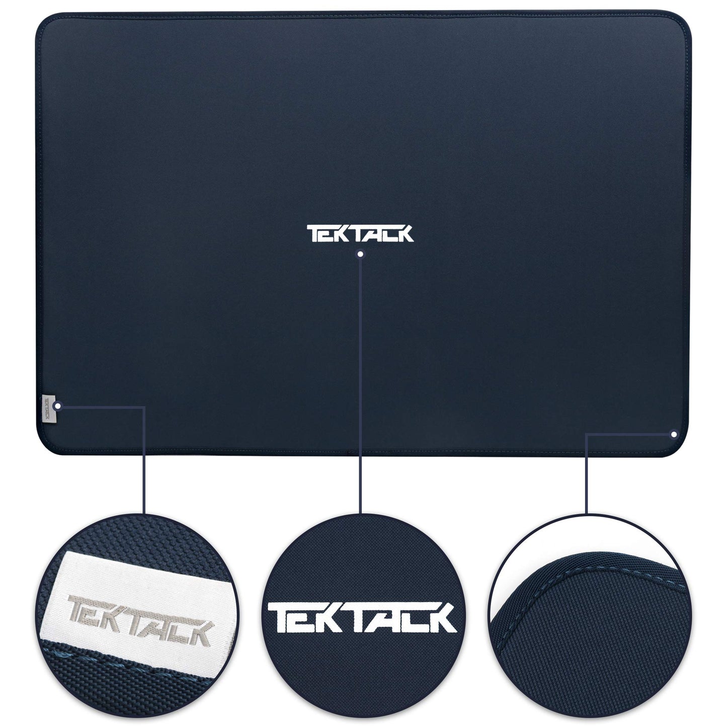 Tektalk Jigsaw Puzzle Board Mat with Dustproof Cover, Non-Slip Surface, Portable for Up to 1500 Pieces Storage