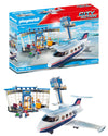 Playmobil City Action 71153 Airport With Airplane, Includes Toy Plane With Detachable Roof, Toys For Children Ages 4 And Up