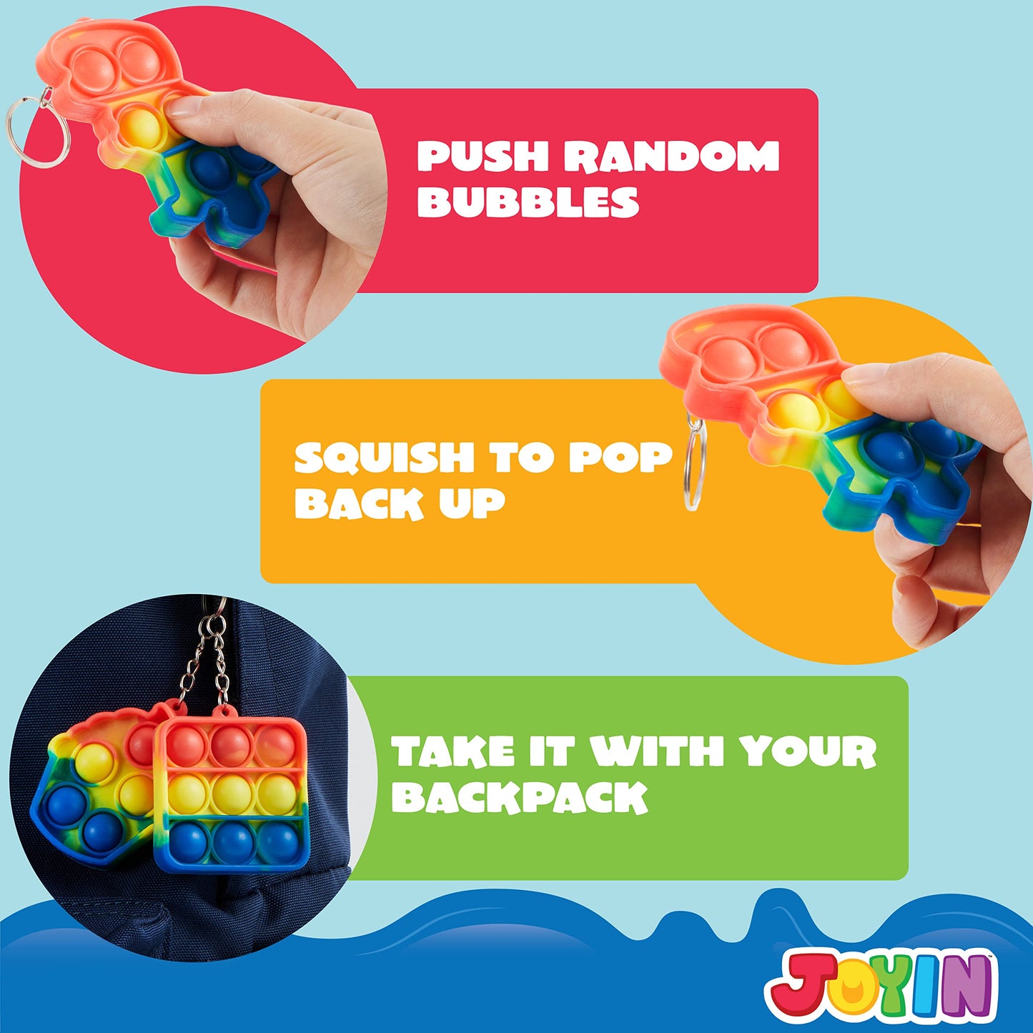 Joyin 60 Pcs Party Favors For Kids, Popular Fidget Toys Pack, Goodie Bags Fillers For Kids Birthday Party, Prizes In Bulk For School, Pinata Stuffers, Classroom Prizes, Treasure Box Toys