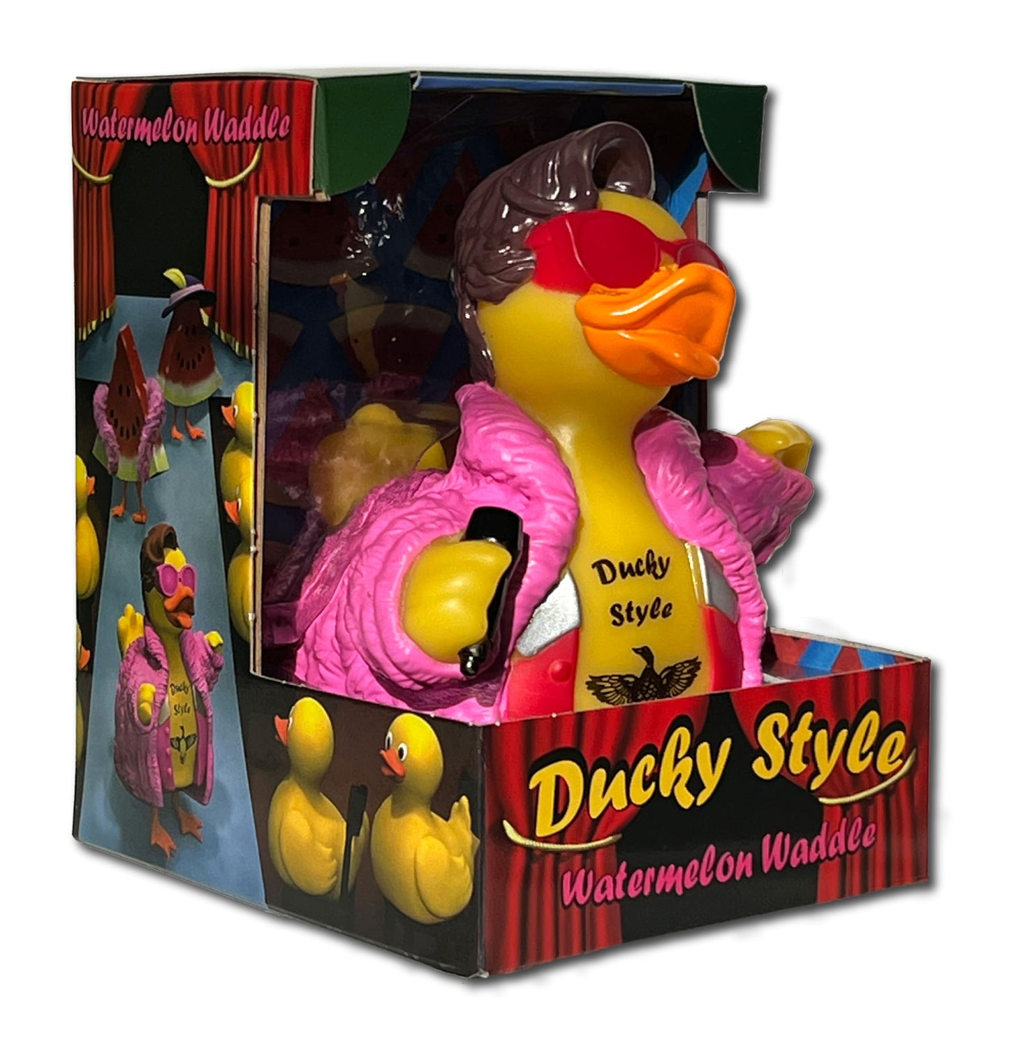 Celebriducks - Ducky Style - Floating Rubber Ducks - Collectible Bath Toy Gift For Kids & Adults Of All Ages