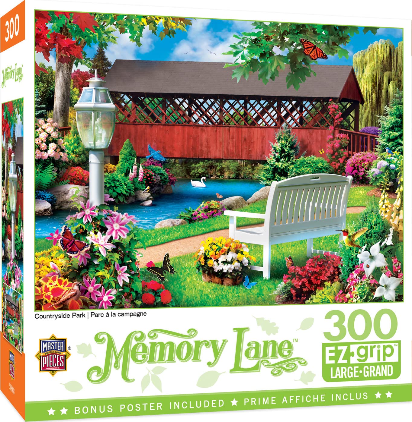 Masterpieces 300 Piece EZ Grip Jigsaw Puzzle - Country Park - 18x24