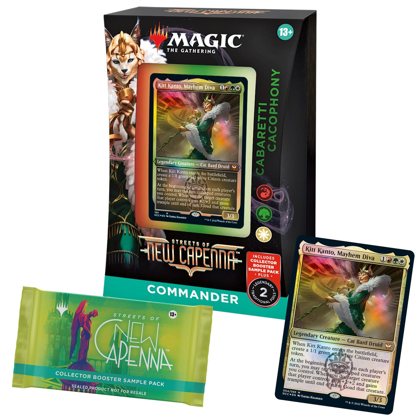 Magic: The Gathering Streets of New Capenna 5 Commander Deck Bundle - Includes 1 Obscura Operation, 1 Maestros Massacre, 1 Rivet