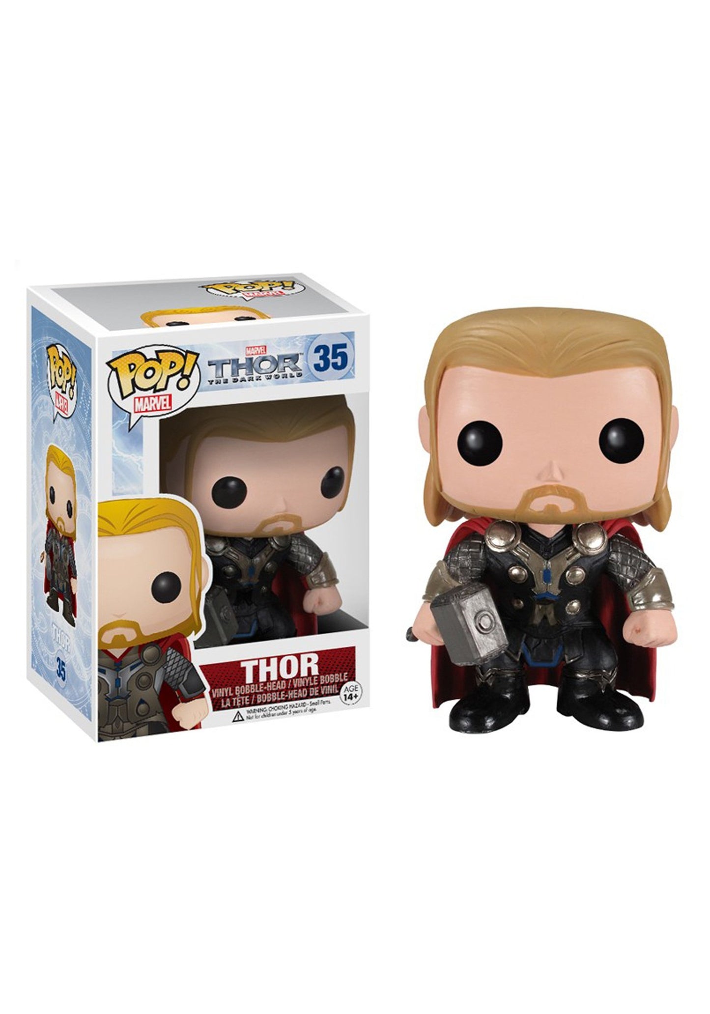 Funko Pop Marvel Bobble Thor Movie 2 Action Figure