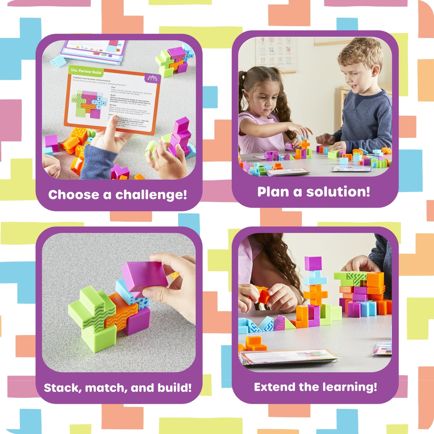 Learning Resources Stem Explorers Brainometry Classroom Set, Kids Games, Puzzles, Sensory Toys, Classroom Must Haves, Montessori