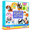 Krafun Easy Sewing Kit For Beginner Kids Arts & Crafts, 8 Easy Diy Projects Of Stuffed Animal Dolls Of Puppies & Kittens, Dogs And Cats, Instructions & Felt, Gift For Girls, Boys, Learn To Sew