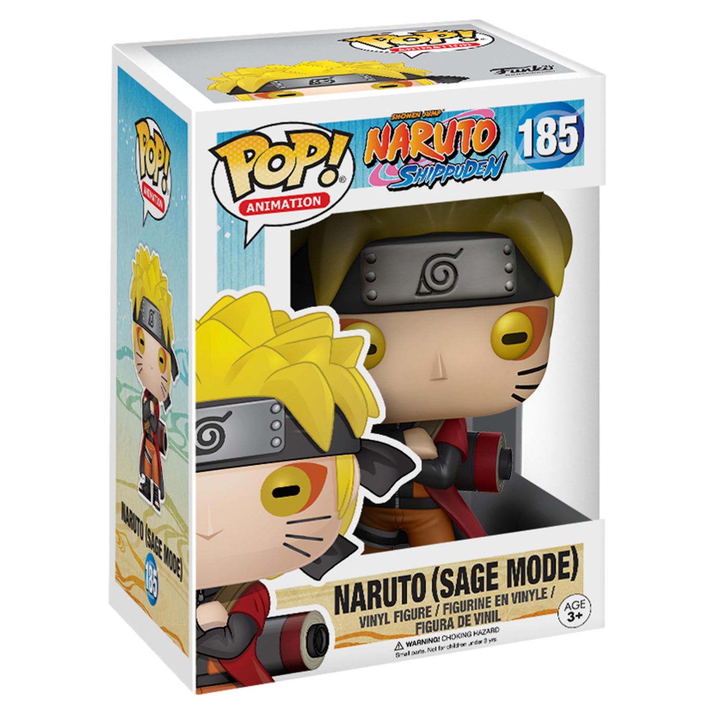 Funko Pop! Animation Naruto Shippuden: Naruto Uzamaki Sage Mode Special Edition Multicolor Exclusive #185