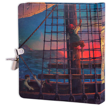 Mollybee Kids Pirate Lock And Key Diary For Boys, Girls