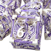 ARUOHHA Hollow DND Metal Dice Set Purple Dungeons and Dragons Dice with Gift Box, Large Role Playing Games Dice 7PCS D+D Polyhed