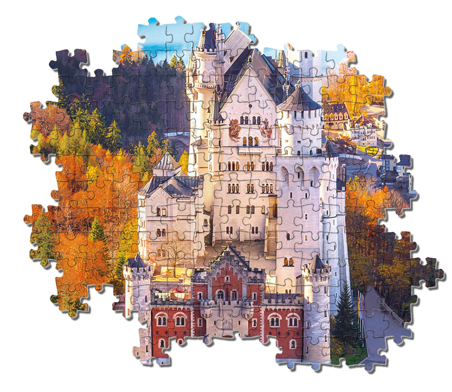 Clementoni Neuschwanstein Castle Hq Jigsaw Puzzle Collection39382 1,000-Piece