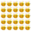 AcceLeah 25Pcs Wool Felt Bumble Bee Cute Bee Craft Ball Nursery Perfect for Baby Room Shower Gift Decorations or Costume Accesso