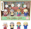 Little People Collector The Golden Girls TV Show Special Edition Set for Adults & Fans, 4 Figures in Display Package