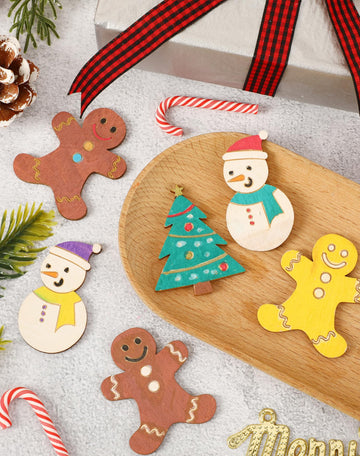 Cypherx Christmas Advent Calendar Fillers, 30 Pcs Christmas Countdown Wood Tokens, 21 Xmas Activities Tokens + 9 Rewards Tokens,