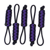 Bubbasgaragetv - Large Heavy Duty Paracord Zipper Pulls (Purple)