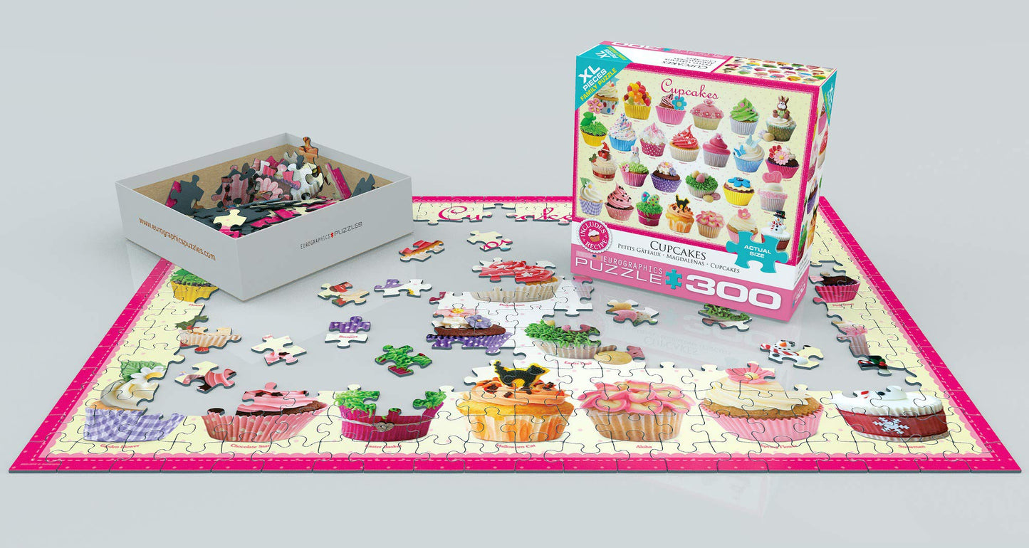 Cupcakes Puzzle, 300-Piece