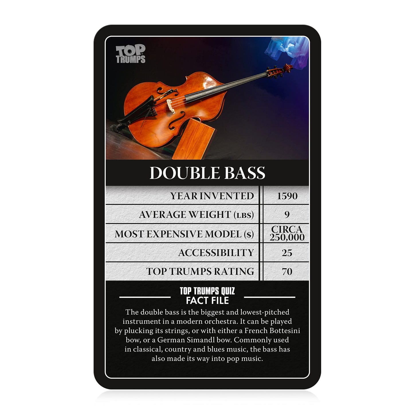 Top Trumps Card Game Musical Instruments - Family Games For Kids And Adults - Learning Games - Kids Card Games For 2 Players And More - Kid War Games - Card Wars - For 6 Plus Kids