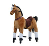 Medallion My Pony Ride On Real Walking Horse for Kids, Medium Brown, Ages 5-12, Up to 110 lbs, Steel Construction